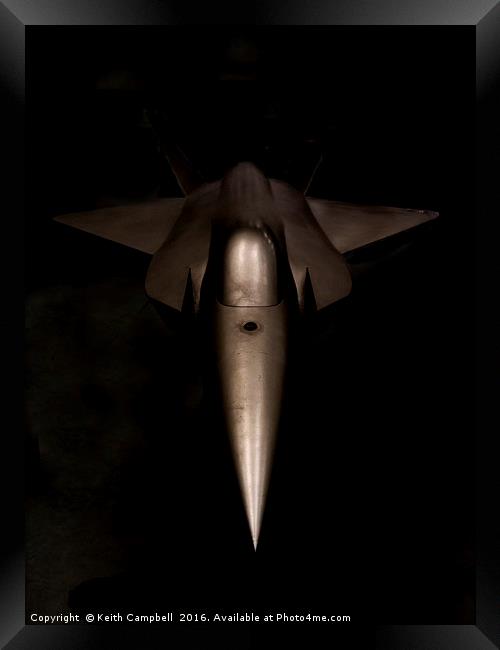 Joint Strike Fighter Framed Print by Keith Campbell