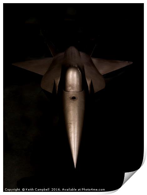 Joint Strike Fighter Print by Keith Campbell