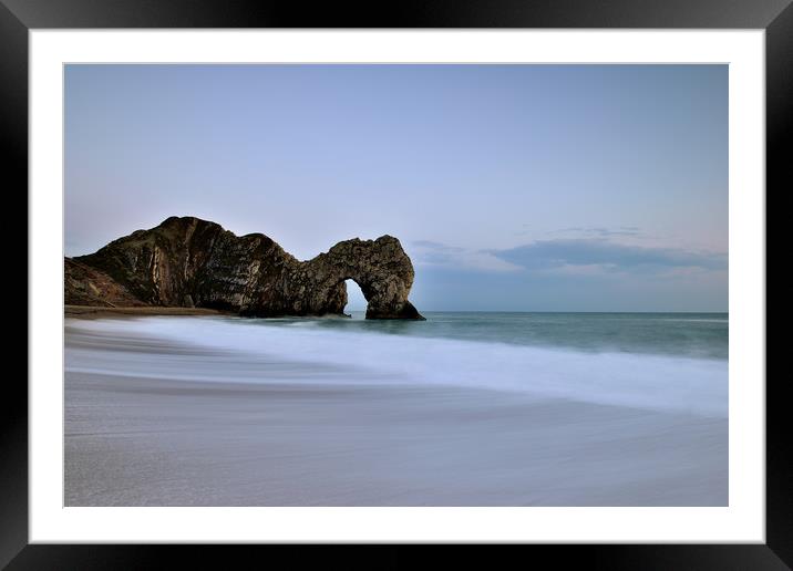 Durdle Door Framed Mounted Print by Kevin OBrian