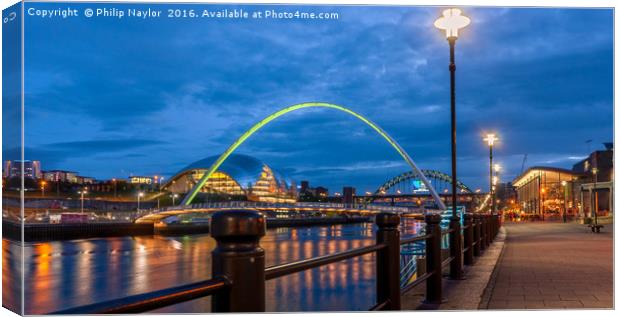 The Magical Quayside.......... Canvas Print by Naylor's Photography