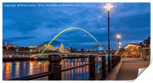 The Magical Quayside.......... Print by Naylor's Photography