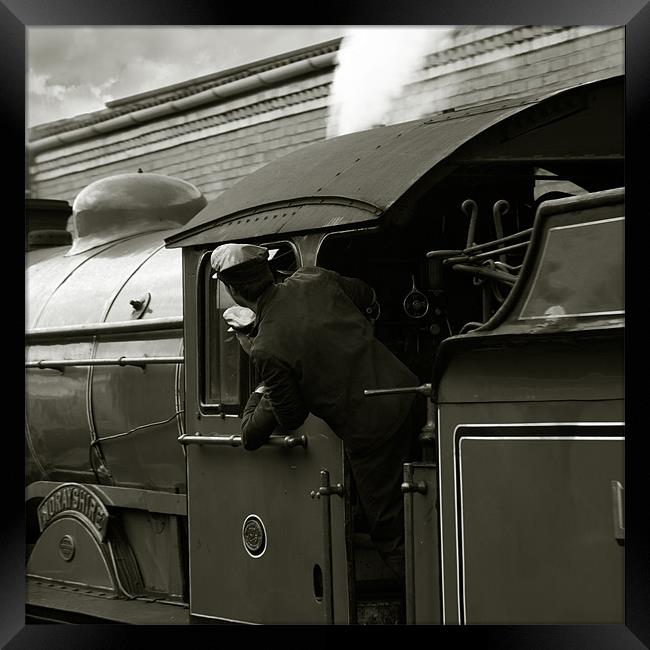 LNER D49 Class 4-4-0 No.246 Morayshire. (D) Framed Print by Reg Atkinson