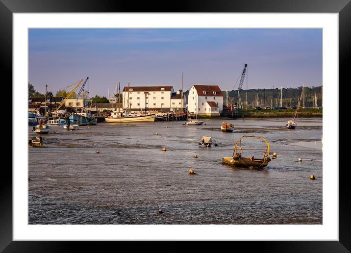 Woodbridge Tide Mill Framed Mounted Print by Nick Rowland