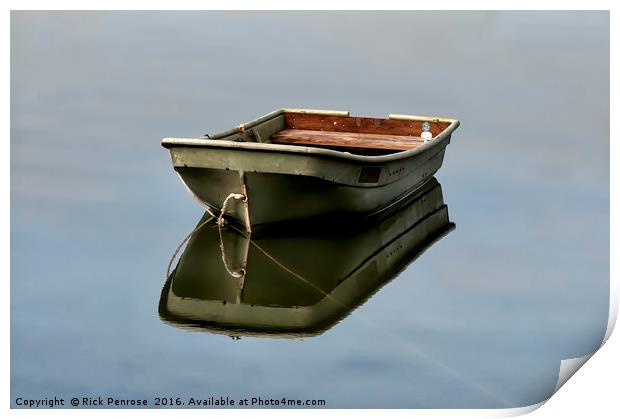 The Boat At Sunny Corner Print by Rick Penrose