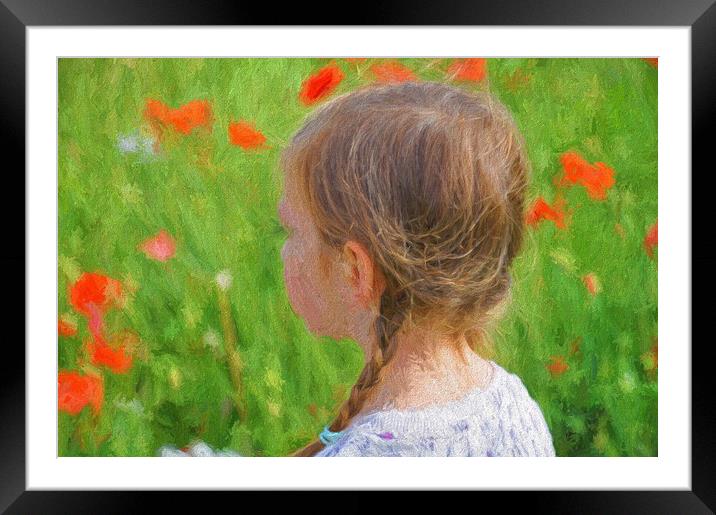 field of dreams Framed Mounted Print by sue davies