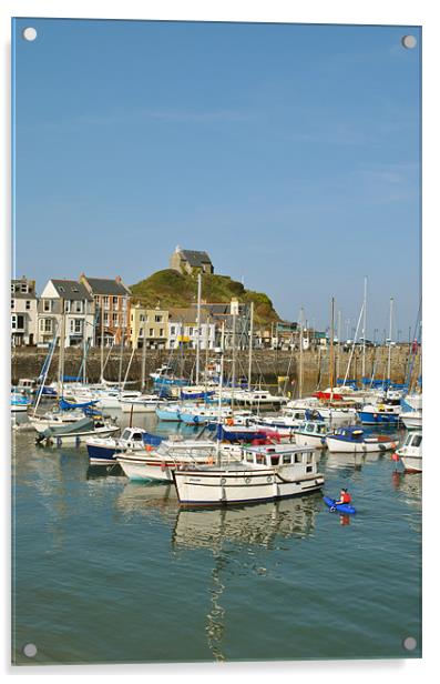 Ilfracombe Harbour, Devon Acrylic by graham young