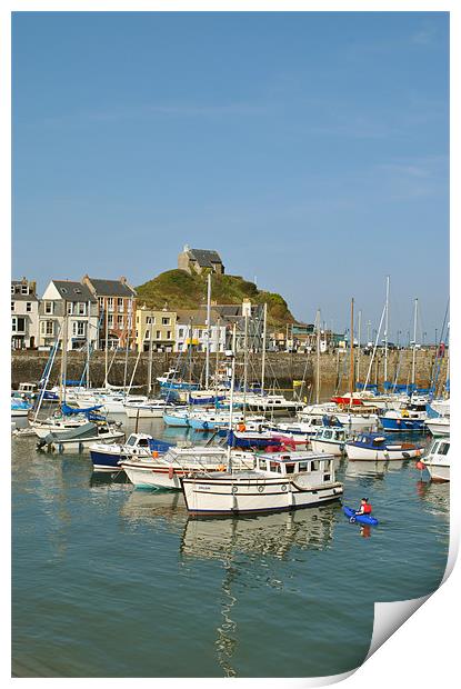 Ilfracombe Harbour, Devon Print by graham young