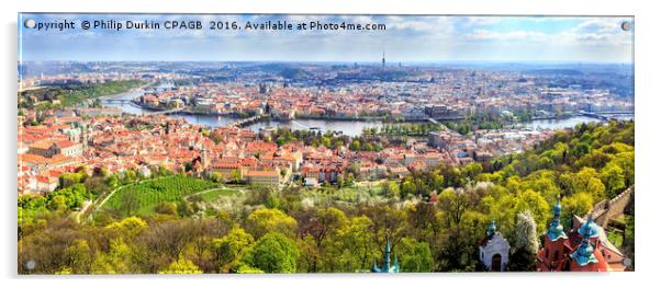 Beautiful Prague Acrylic by Phil Durkin DPAGB BPE4
