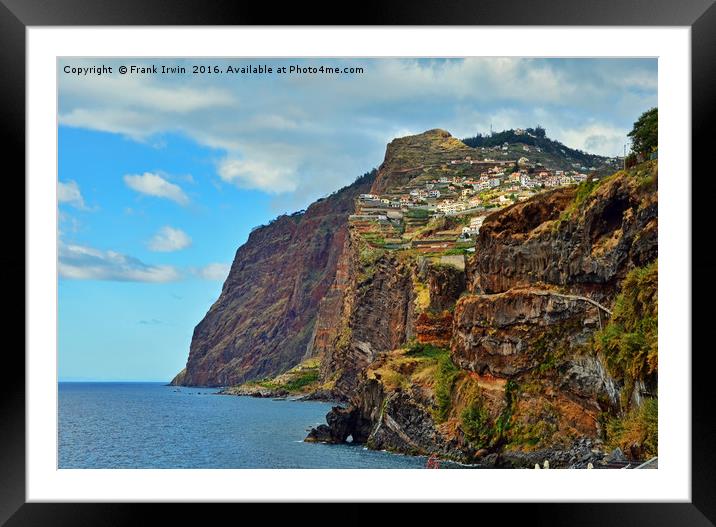 Madeira Framed Mounted Print by Frank Irwin