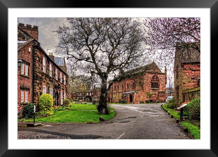 Carlisle Cathedral Fratry Framed Mounted Print by Tom Gomez