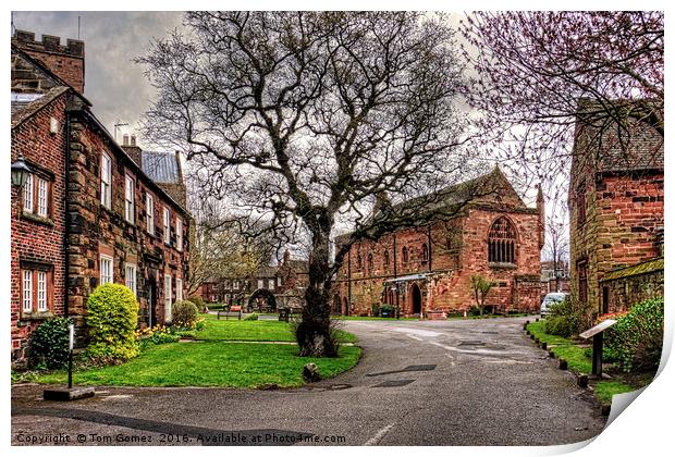 Carlisle Cathedral Fratry Print by Tom Gomez
