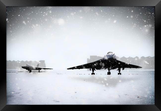 Cold War Bombers Framed Print by J Biggadike