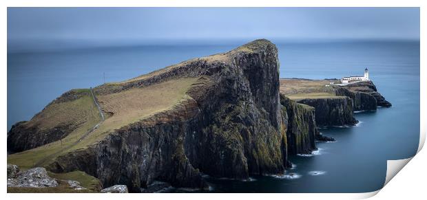 Neist point lighthouse  Print by chris smith