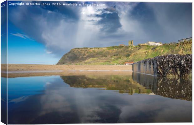 Scarborough Blue Canvas Print by K7 Photography