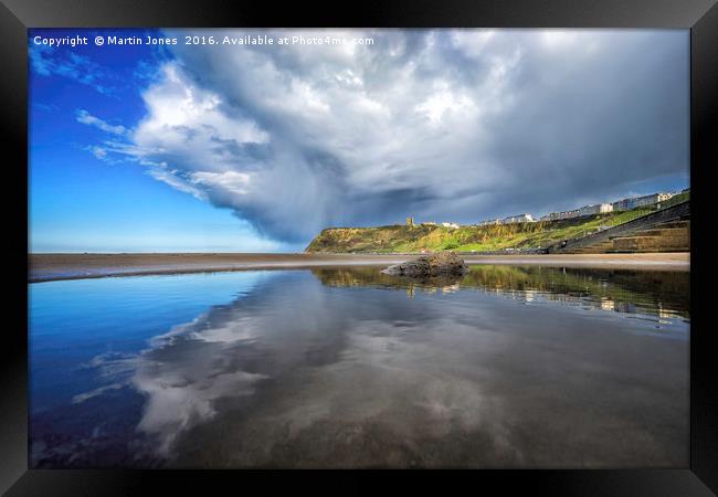 Reflective Scarborough Framed Print by K7 Photography
