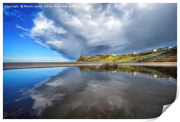 Reflective Scarborough Print by K7 Photography
