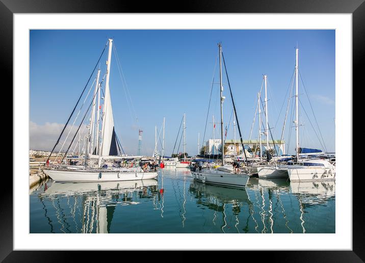 Marina Smir Morocco Framed Mounted Print by Wight Landscapes