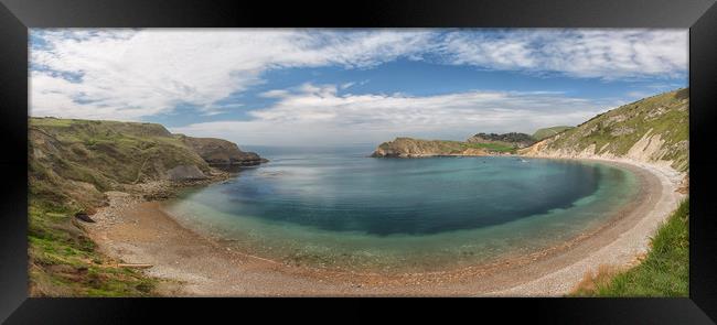 Lulworth Cove. Framed Print by Mark Godden