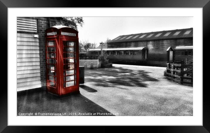 Quintessentially British Framed Mounted Print by Framemeplease UK