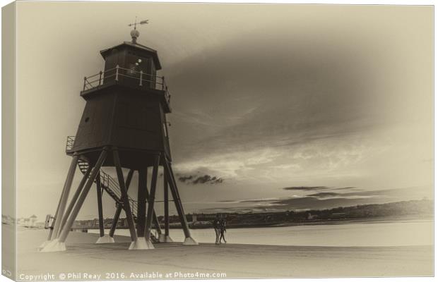 The old lighthouse Canvas Print by Phil Reay