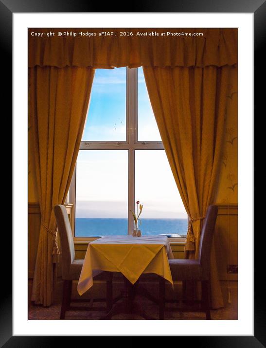 Diners Delight Framed Mounted Print by Philip Hodges aFIAP ,