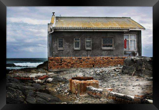 Old House Robben Island Framed Print by Karl Daniels