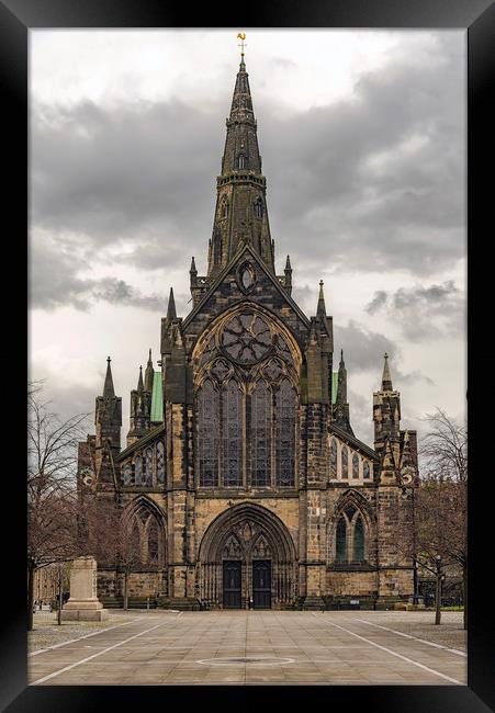 Glasgow Cathedral Front Entrance Framed Print by Antony McAulay