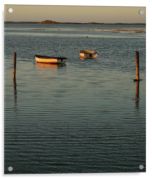 Brancaster Staithe Norfolk Acrylic by David French