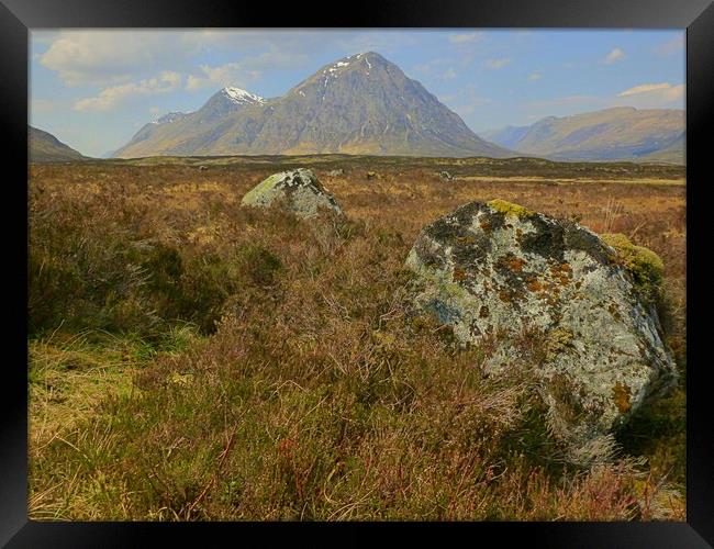 glencoe-scotland Framed Print by dale rys (LP)