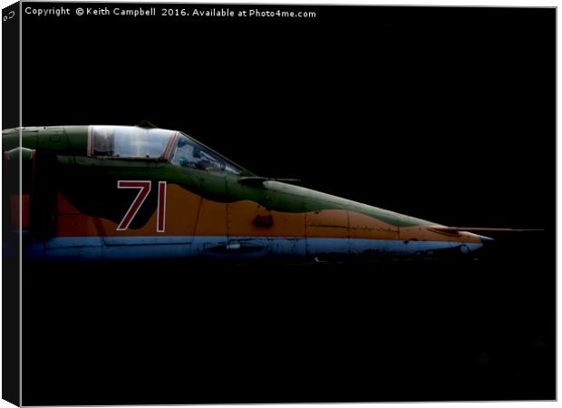 Mig-27 Canvas Print by Keith Campbell