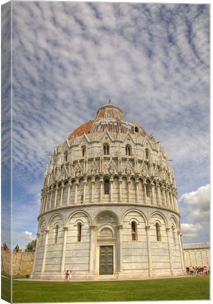 Campo di Miracoli field of Miracles Canvas Print by Ian Middleton