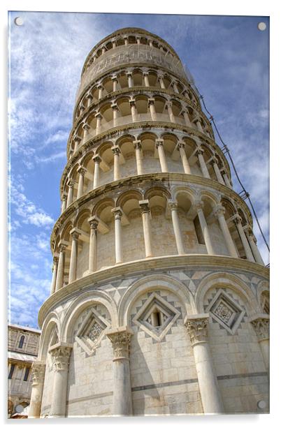 Pisa Acrylic by Ian Middleton