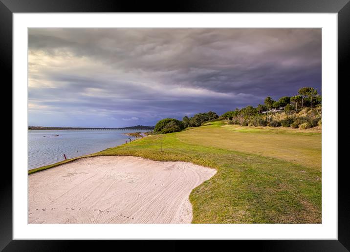 Quinta do Lago Golf Framed Mounted Print by Wight Landscapes