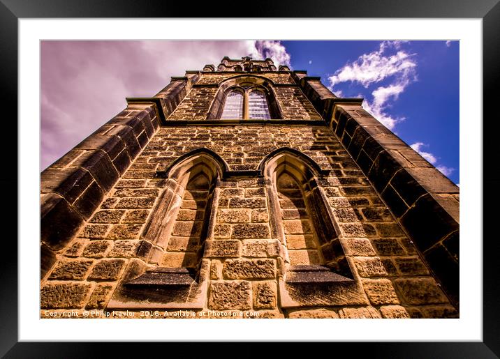 Church Power....... Framed Mounted Print by Naylor's Photography