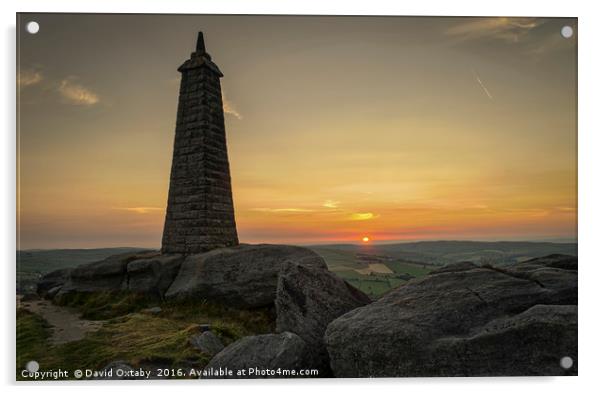 Wainman Tower at sunset Acrylic by David Oxtaby  ARPS