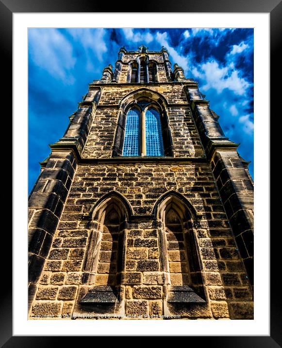 Gothic Tower............ Framed Mounted Print by Naylor's Photography