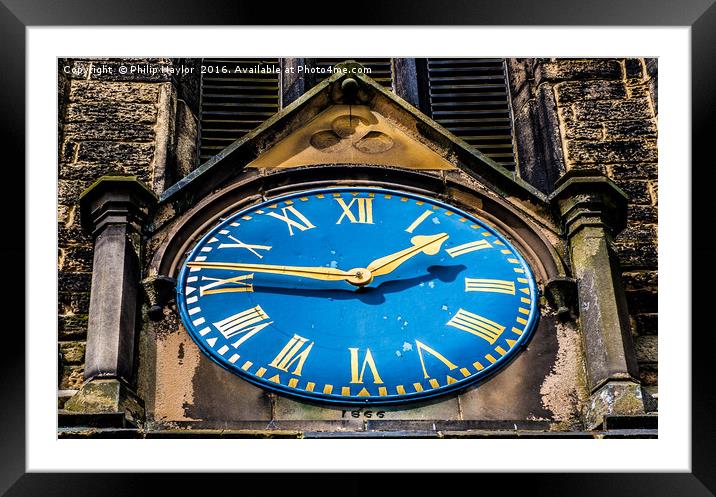 Every Second Counts Framed Mounted Print by Naylor's Photography