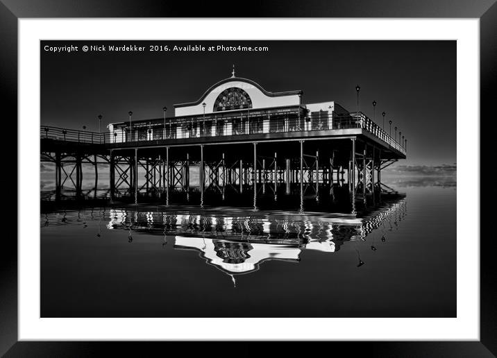 Sunrise  in Cleethorpes Framed Mounted Print by Nick Wardekker