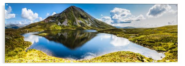 Sgurr Eilde Mor - The Stunning Peak in Lochaber Acrylic by Mark Greenwood