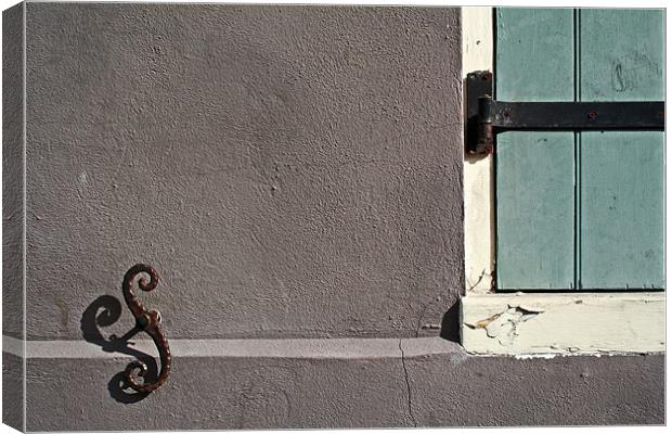 Hook and Shutter Canvas Print by Tania Bloomfield