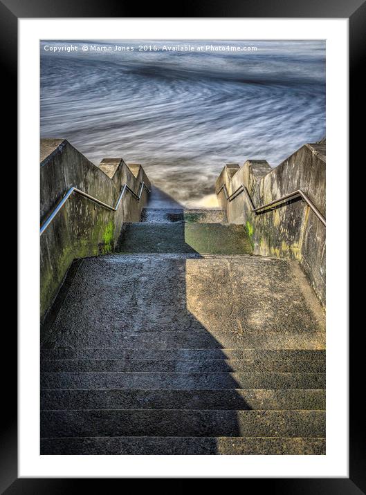 Concrete and Steel by the Sea Framed Mounted Print by K7 Photography