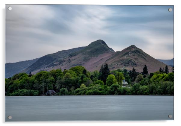 Catbells Acrylic by Roger Green