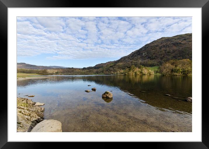 Rydal Water Spring Time Framed Mounted Print by John Hare