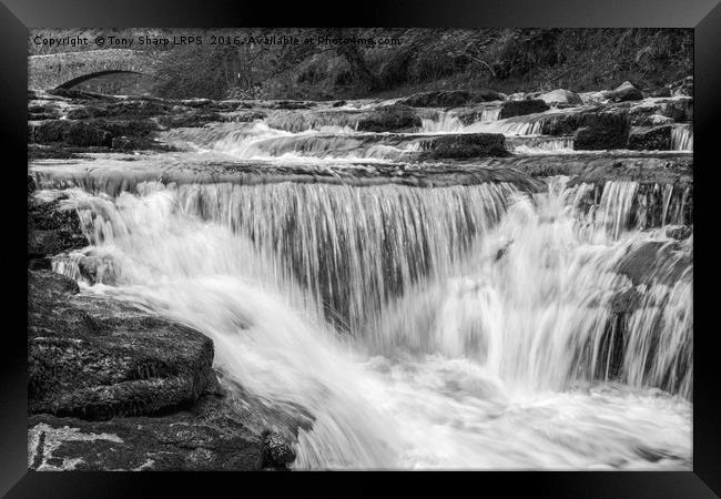 Stainforth Falls, Yorkshire Dales Framed Print by Tony Sharp LRPS CPAGB