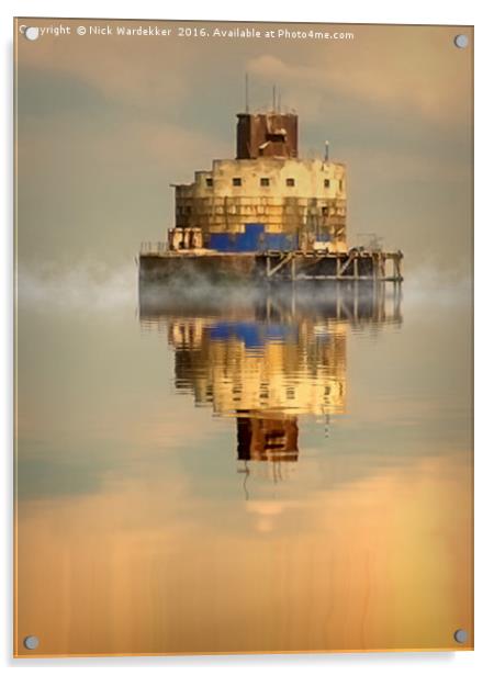 Haile Sand Fort Acrylic by Nick Wardekker