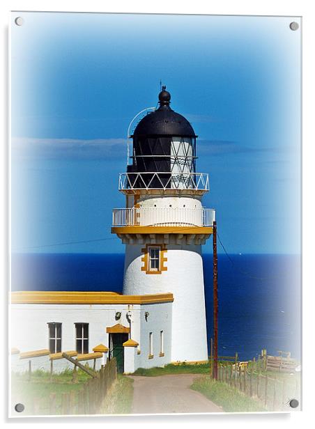 Tod Head Light House, Scotland Acrylic by Aj’s Images