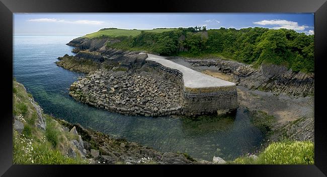Stackpole Quay Framed Print by Mark Robson
