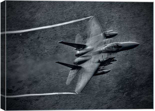 F-15E strike Eagle Canvas Print by Andrew chittock