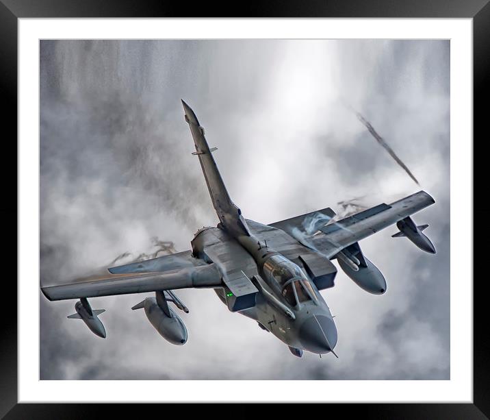 Tornado GR4/GR4A Framed Mounted Print by Andrew chittock