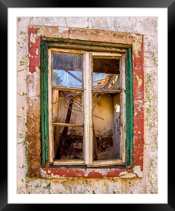 Dirty Windows Framed Mounted Print by Wight Landscapes